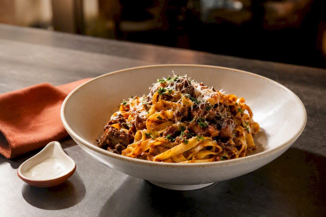 House-made tagliatelle with short rib ragu