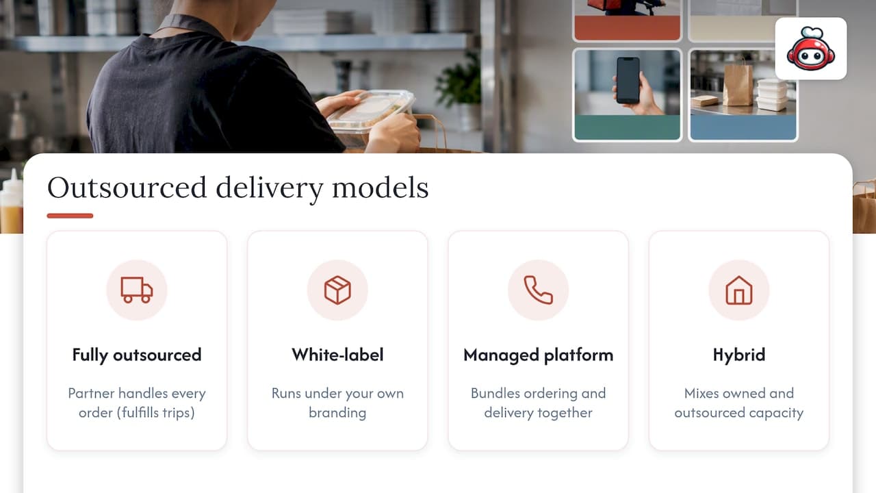 Four outsourced delivery models compared