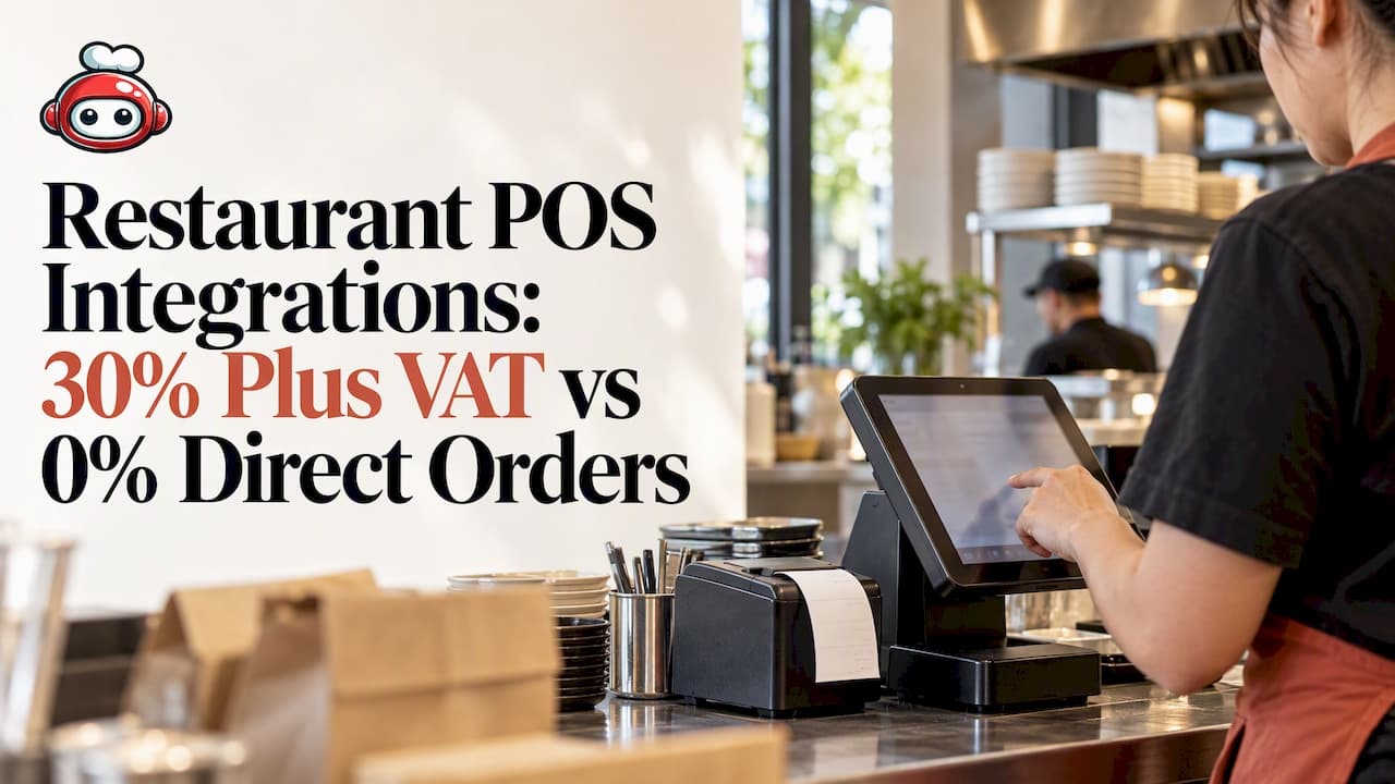Restaurant POS Integrations: 30% Plus VAT vs 0% Direct Orders
