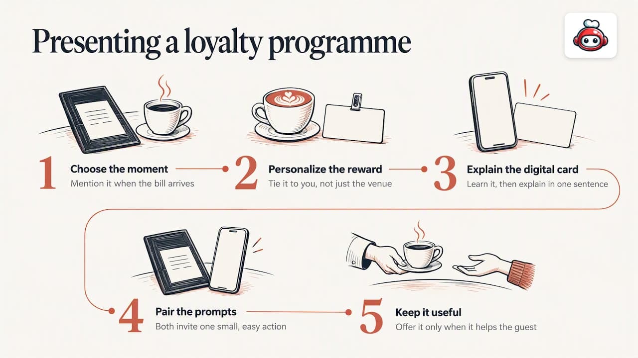 8. Can loyalty programmes help you earn more tips? — overview diagram