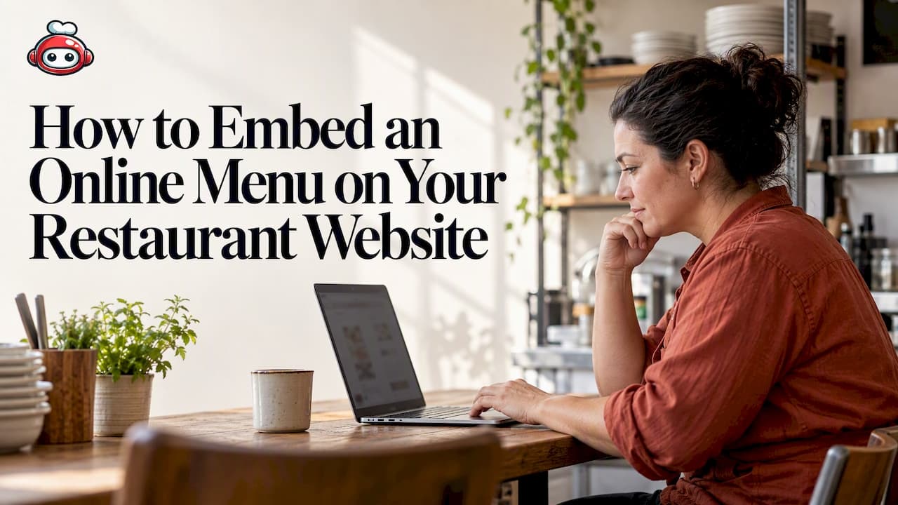 How to Embed an Online Menu on Your Restaurant Website
