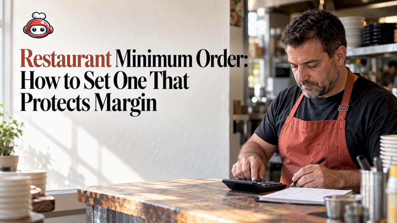 Restaurant Minimum Order: How to Set One That Protects Margin