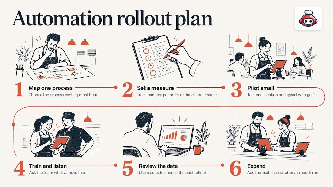 A sensible rollout plan — overview diagram